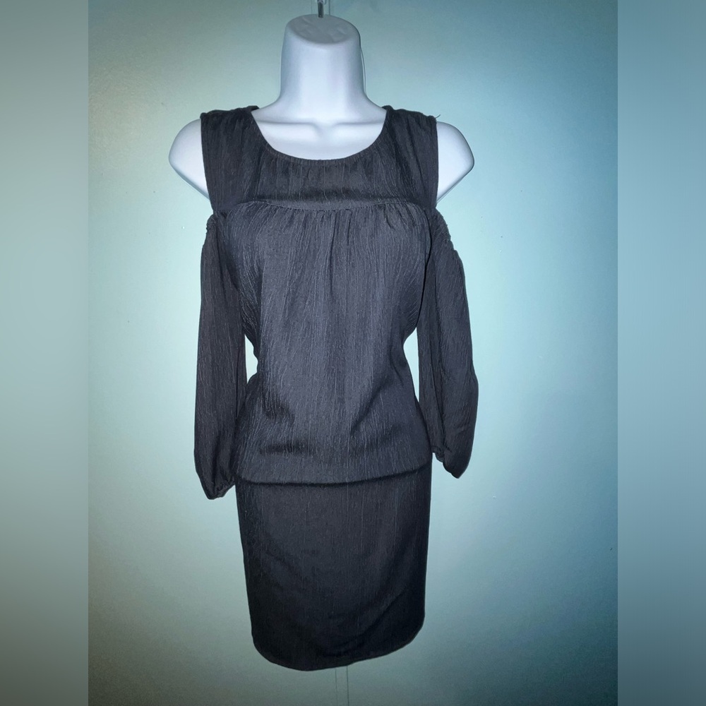 Andree Dress‎ Small Denim Cold Shoulder